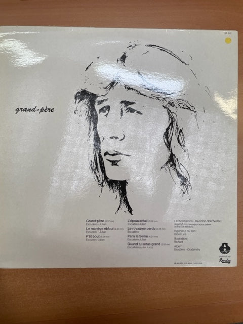 Vinyle Leny Escudero Grand-père