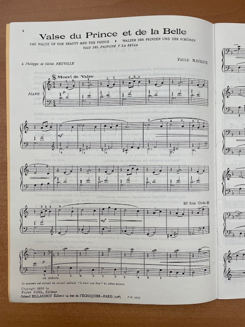 Paule Maurice Les contemporains premier recueil pour piano-3000 partitions, livres et vinyles d'occasion en vente sur notre site internet gastonmusicclub.fr Gaston Music Store