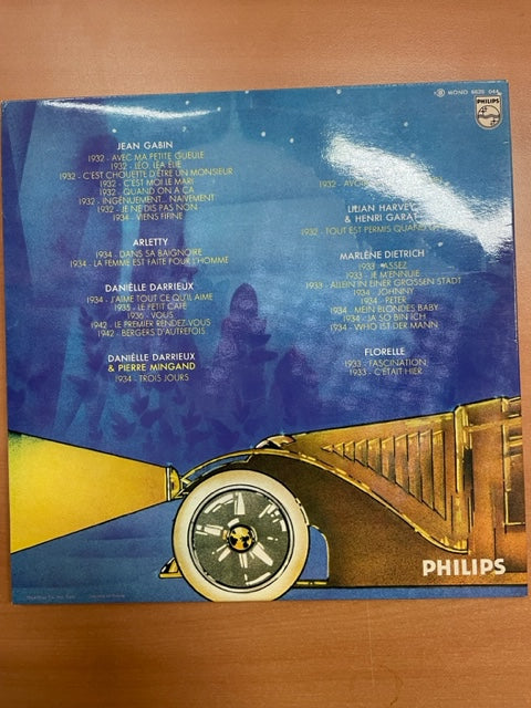 Coffret vinyle Les vedettes de cinéma chantent - enregistrements originaux 1932/42 2 disques- 3000 partitions, livres et vinyles d'occasion en vente sur notre site internet gastonmusicclub.fr Gaston Music Store