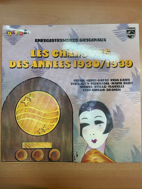 Vinyles Enregistrements originaux Les chansons des années 1930 - 1939- 3000 partitions, livres et vinyles d'occasion en vente sur notre site internet gastonmusicclub.fr Gaston Music Store