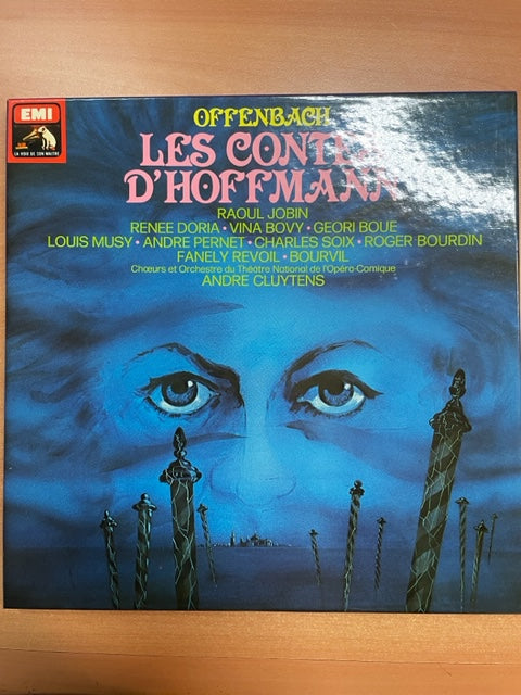 Vinyle Jacques Offenbach Les contes d'Hoffmann (coffret 3 disques) André Cluytens