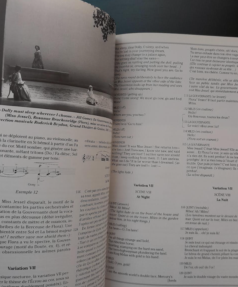 Benjamin Britten revue avant scène n° 173 Le tour d'écrou - Owen Wingrave-3000 partitions, livres et vinyles d'occasion en vente sur notre site internet gastonmusicclub.fr Gaston Music Store