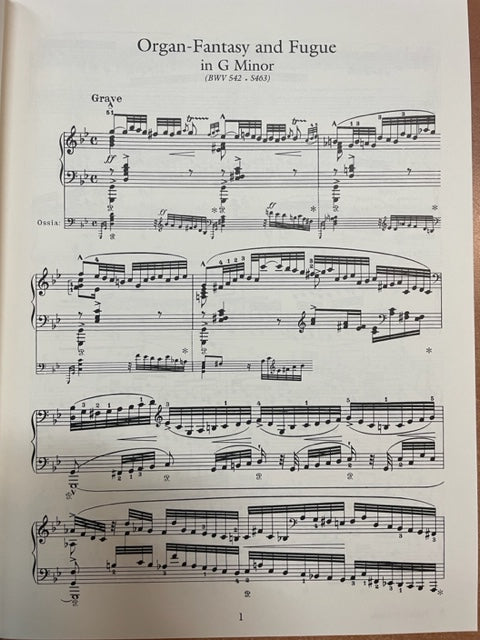 Franz Liszt Complete Bach transcriptions for solo piano