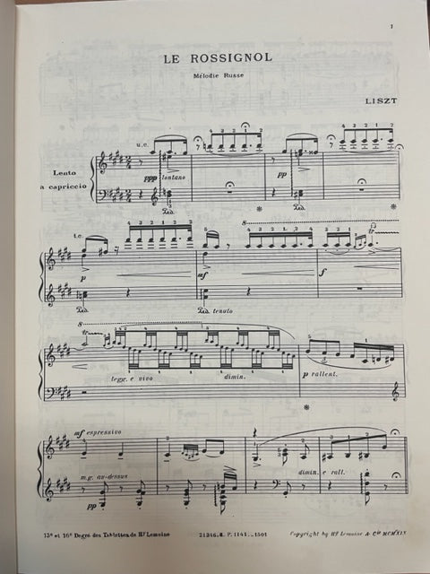 Franz Liszt Oeuvres choisies volume 9A- 3000 partitions, livres et vinyles d'occasion en vente sur notre site internet gastonmusicclub.fr Gaston Music Store