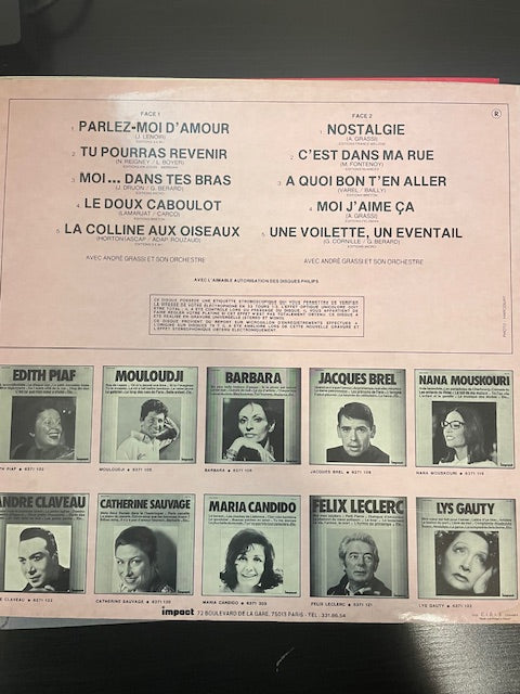 Vinyle Lucienne Boyer Lucienne Boyer chante: Parlez-moi d'amour-3000 partitions, livres et vinyles d'occasion en vente sur notre site internet gastonmusicclub.fr Gaston Music Store