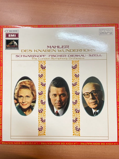 Vinyle Mahler Gustav Des Knaben Wunderhorn- 3000 partitions, livres et vinyles d'occasion en vente sur notre site internet gastonmusicclub.fr Gaston Music Store