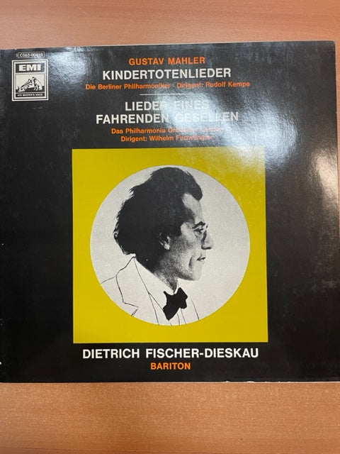 Vinyle Gustav Mahler Kindertotenlieder - Lieder eines fahrenden Gesellen-3000 partitions, livres et vinyles d'occasion en vente sur notre site internet gastonmusicclub.fr Gaston Music Store