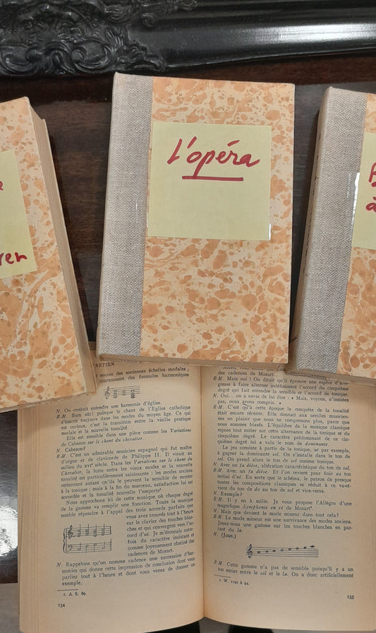 Manuel Roland Plaisir de la musique 4 volumes