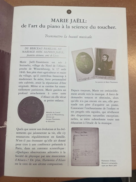 De l'art du piano à la science du toucher livre de Marie Jaëll