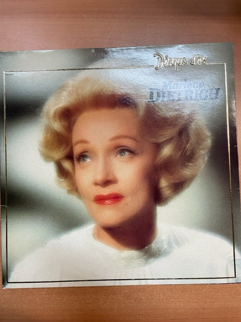 Vinyle Marlene Dietrich Disque d'or