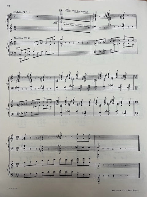 Pierre Max Dubois Divertimento partition pour 2 pianos-3000 partitions, livres et vinyles d'occasion en vente sur notre site internet gastonmusicclub.fr Gaston Music Store