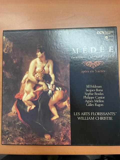 Vinyle (coffret 3LP) Charpentier Marc-Antoine Médée, opéra en 5 actes- 3000 partitions, livres et vinyles d'occasion en vente sur notre site internet gastonmusicclub.fr Gaston Music Store
