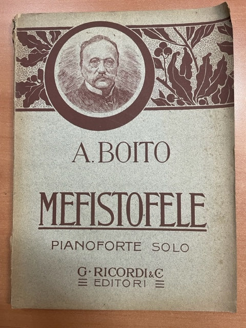 Arrigo Boito Mefistofele partition pour piano solo