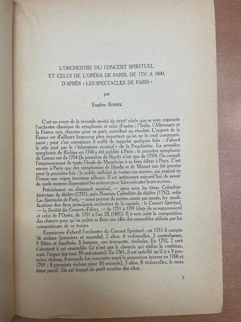 Mélanges d'histoire et d'esthétique musicales offerts à Paul-Marie Masson en deux volumes