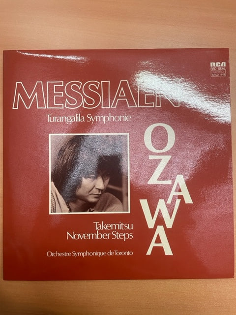 Vinyle Messiaen Turangalila Symphonie - Takemitsu November Steps
