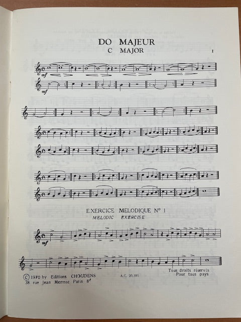 Roger Page Méthode de hautbois-3000 partitions, livres et vinyles d'occasion en vente sur notre site internet gastonmusicclub.fr Gaston Music Store