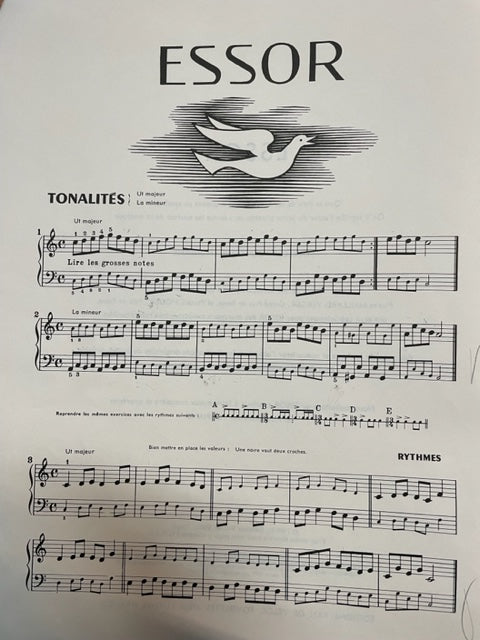 Van de Velde Essor du classique au moderne - Suite de la méthode rose pour piano