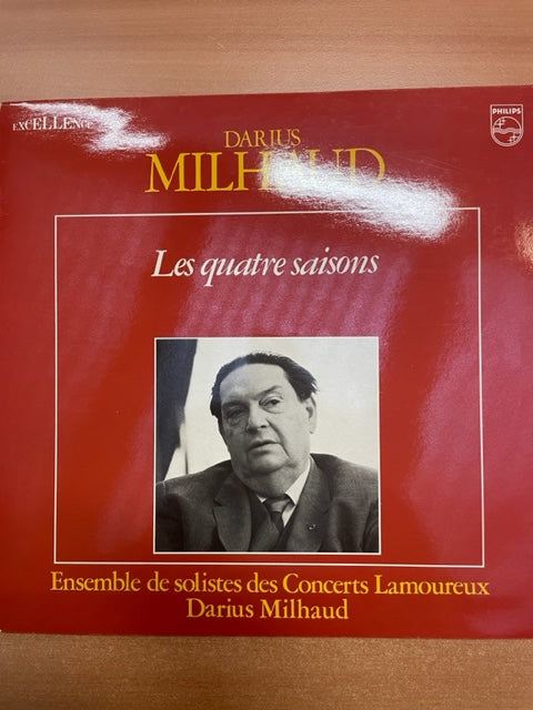 Vinyle Darius Milhaud Les 4 saisons