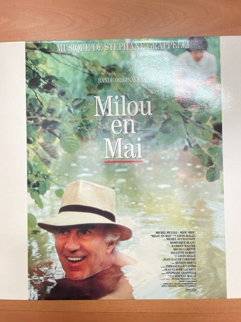 Vinyle Stéphane Grappelli Milou en mai, bande originale du film de Louis Malle- 3000 partitions, livres et vinyles d'occasion en vente sur notre site internet gastonmusicclub.fr Gaston Music Store