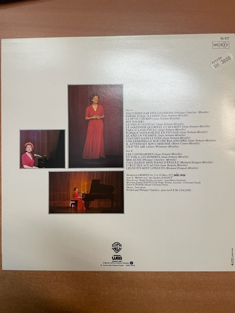 Vinyle Mireille en public- 3000 partitions, livres et vinyles d'occasion en vente sur notre site internet gastonmusicclub.fr Gaston Music Store