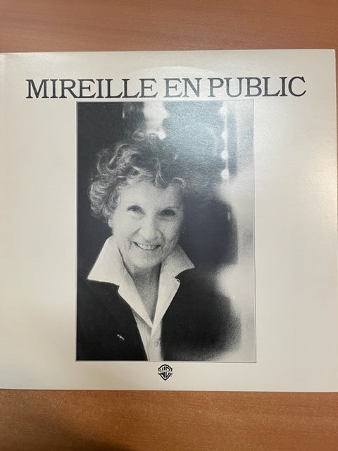 Vinyle Mireille en public- 3000 partitions, livres et vinyles d'occasion en vente sur notre site internet gastonmusicclub.fr Gaston Music Store