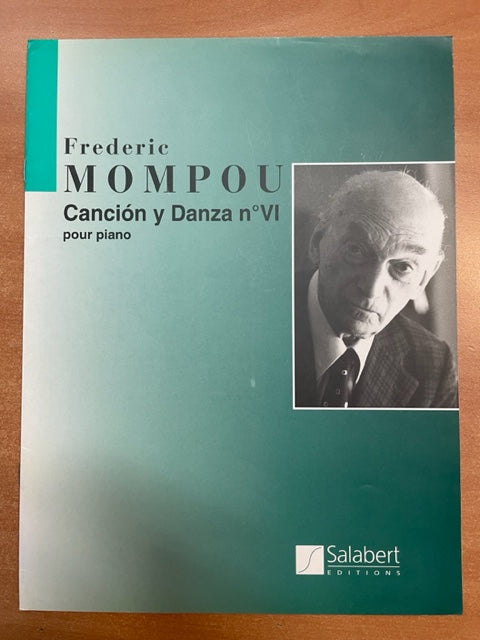 Frederic Mompou Cancion y Danza n°VI partition piano- 3000 partitions, livres et vinyles d'occasion en vente sur notre site internet gastonmusicclub.fr Gaston Music Store