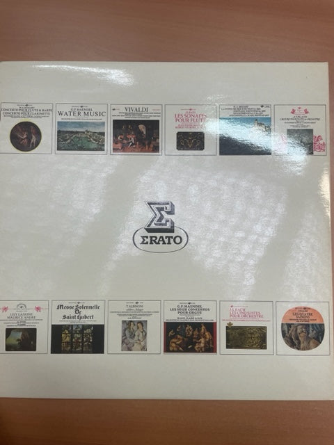 Vinyle Mozart Concerto pour flûte et harpe KV299 - Concerto pour clarinette KV 622