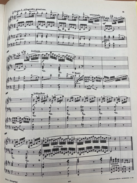 Mozart Konzert Rondo en ré majeuyr KV 382 partition pour 2 pianos-3000 partitions, livres et vinyles d'occasion en vente sur notre site internet gastonmusicclub.fr Gaston Music Store