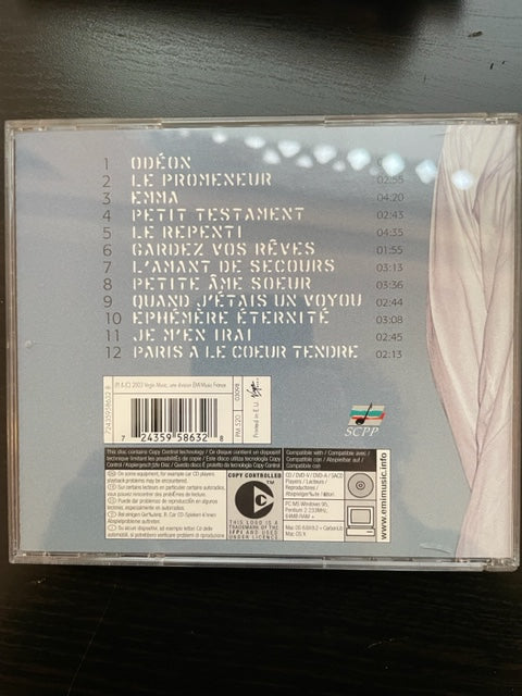 CD Georges Moustaki 12 chansons-3000 partitions, livres et vinyles d'occasion en vente sur notre site internet gastonmusicclub.fr Gaston Music Store