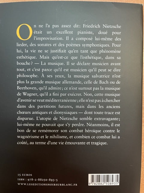 Nietzsche au piano livre de Frédéric Pajak