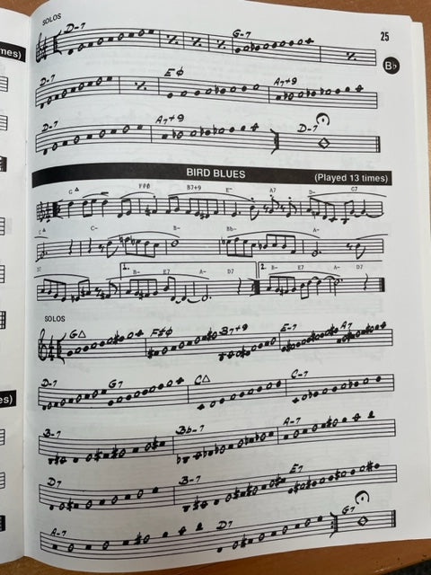 Jamey Aebersold Nothin' but blues - Jazz and Rock for all instruments sans CD