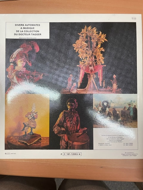 Coffret vinyles Orgue limonaire piano mécanique, boîte à musique 2 disques