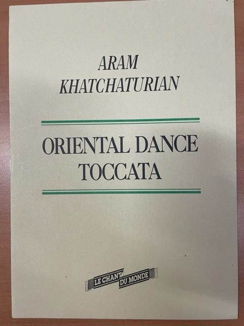 Aram Khatchaturian Oriental dance toccata pour harpe-3000 partitions, livres et vinyles d'occasion en vente sur notre site internet gastonmusicclub.fr Gaston Music Store