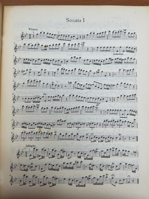 Telemann 6 Sonaten im Kanon pour 2 flute à bec alto