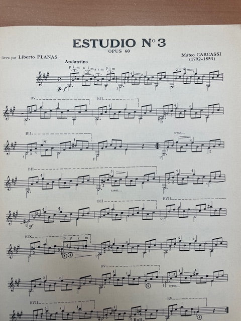 Panorama de pièces pour guitare classique revue par Liberto Planas 26e volume-3000 partitions, livres et vinyles d'occasion en vente sur notre site internet gastonmusicclub.fr Gaston Music Store