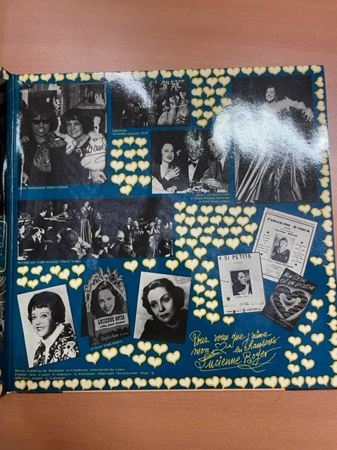 Coffret vinyle Lucienne Boyer La dame en bleu - Parlez-moi d'amour (2 disques)- 3000 partitions, livres et vinyles d'occasion en vente sur notre site internet gastonmusicclub.fr Gaston Music Store