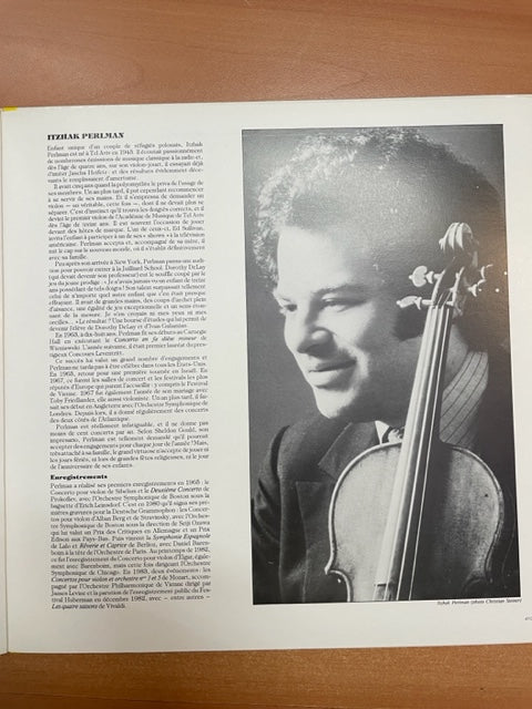 Vinyle Saint-Saëns - Wieniawski Concerto pour violon n°3 - Concerto pour violon n°2