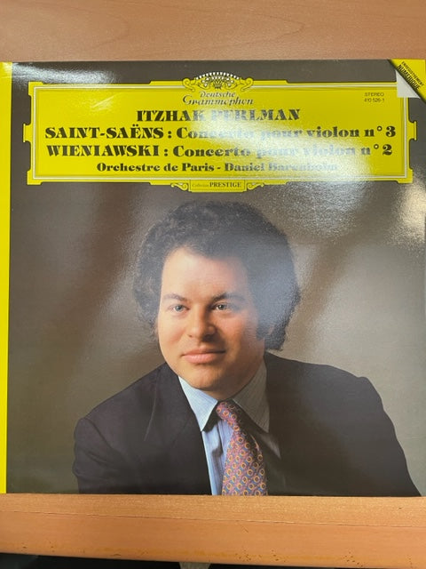 Vinyle Saint-Saëns - Wieniawski Concerto pour violon n°3 - Concerto pour violon n°2