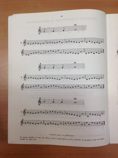 Raoul Carpentier Pour chanter juste - 230 exercices de mémorisation musicale