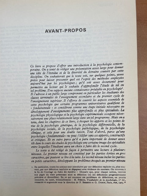 Psychologie livre de Maurice Reuchlin-3000 partitions, livres et vinyles d'occasion en vente sur notre site internet gastonmusicclub.fr Gaston Music Store
