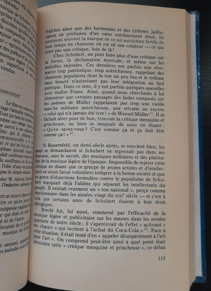 Schubert livre de Frieder Reininghaus-3000 partitions, livres et vinyles d'occasion en vente sur notre site internet gastonmusicclub.fr Gaston Music Store
