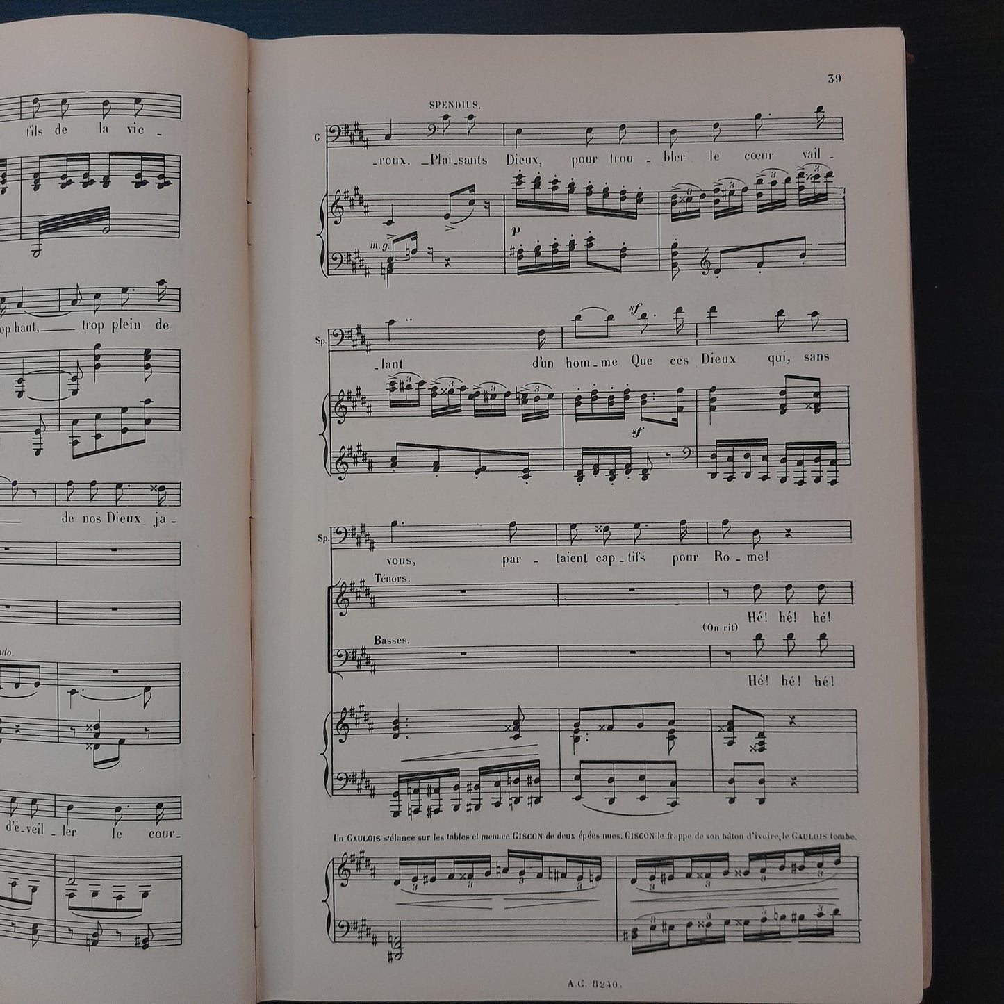 Ernest Reyer Salammbo, opéra en 5 actes réduction piano chant-3000 partitions, livres et vinyles d'occasion en vente sur notre site internet gastonmusicclub.fr Gaston Music Store