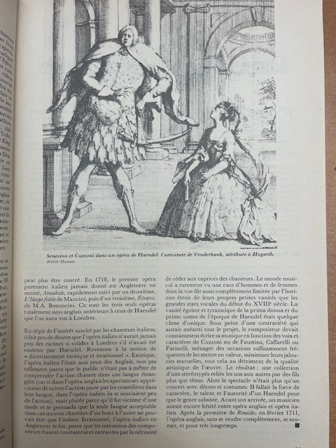 Haendel Rinaldo - Revue Avant-scène opéra n°72-3000 partitions, livres et vinyles d'occasion en vente sur notre site internet gastonmusicclub.fr Gaston Music Store