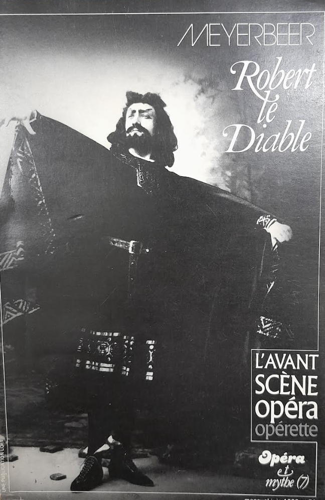Meyerbeer Robert le Diable Revue "Avant-scène" opéra n° 76-3000 partitions, livres et vinyles d'occasion en vente sur notre site internet gastonmusicclub.fr Gaston Music Store