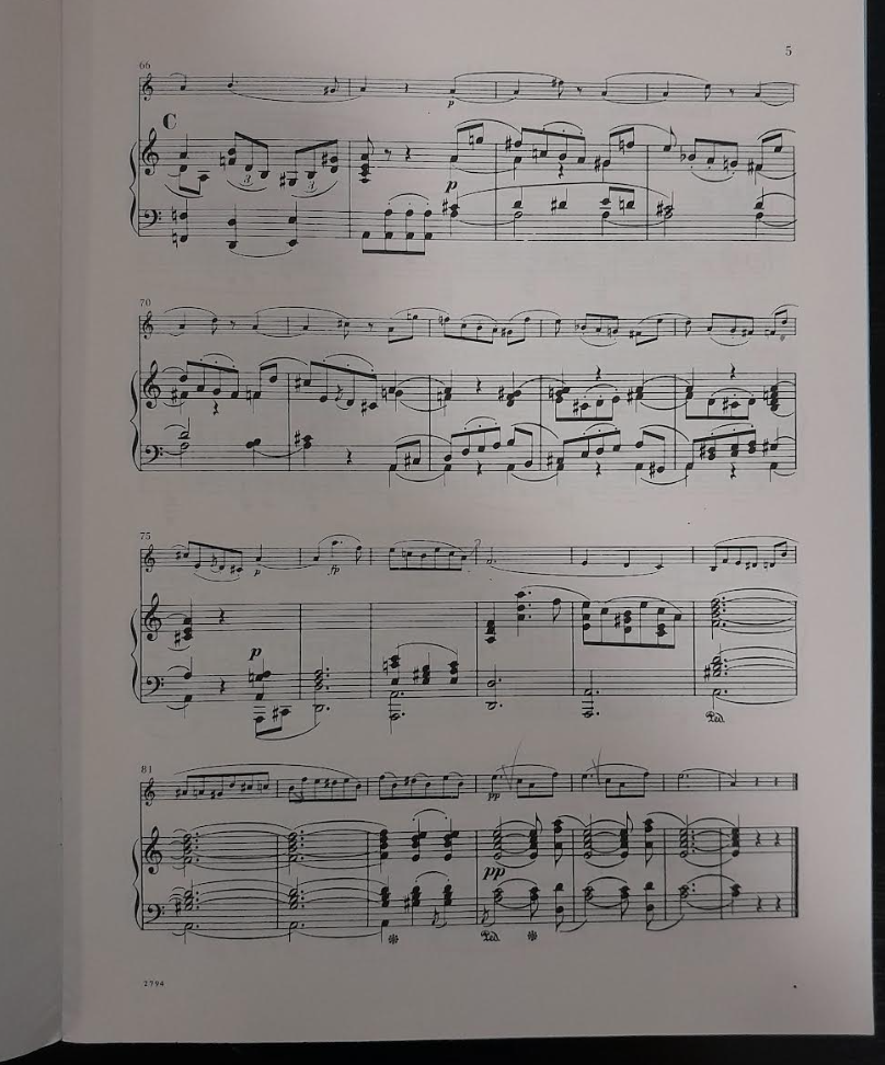 Robert Schumann 3 Romances opus 94 partition pour flute et piano