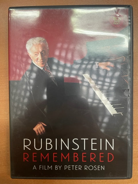 DVD Rubinstein Remembered, a film by Peter Rosen- 3000 partitions, livres et vinyles d'occasion en vente sur notre site internet gastonmusicclub.fr Gaston Music Store