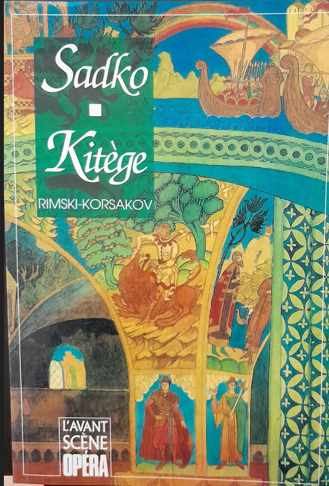 Rimski-Korsakov Sadko - Kitège. Revue "Avant-scène" opéra n° 162-3000 partitions, livres et vinyles d'occasion en vente sur notre site internet gastonmusicclub.fr Gaston Music Store
