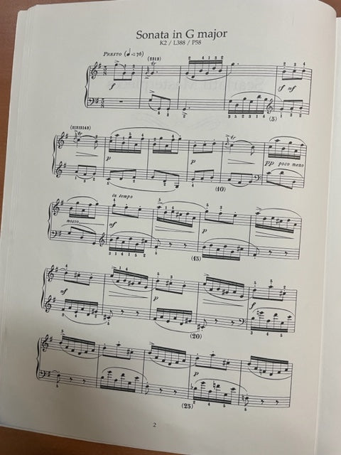 Domenico Scarlatti Masterpieces for solo piano 47 works