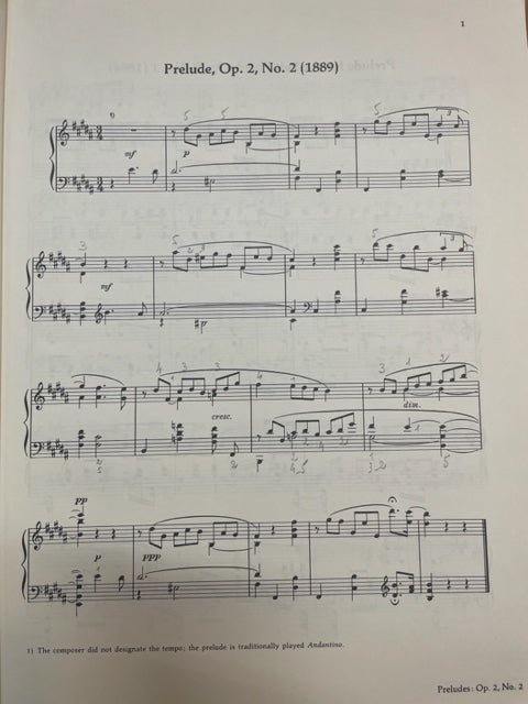 Alexander Scriabine The complete Preludes and Etudes for pianoforte solo - 3000 partitions, livres et vinyles d'occasion en vente sur notre site internet gastonmusicclub.fr Gaston Music Store