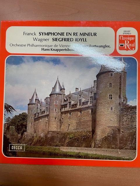 Vinyle Franck - Wagner Symphonie en ré mineur - Siegfried Idyll- 3000 partitions, livres et vinyles d'occasion  en vente sur notre site internet gastonmusicclub.fr Gaston Music Store